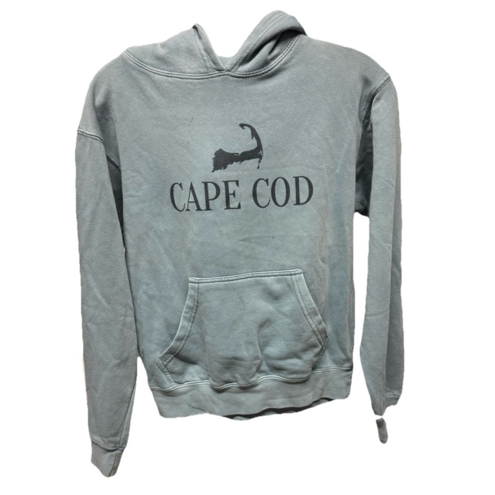 RAGWEAR by Top Image Women Hoddie Pullover Kangaroo Pocket SIZE M Ice Blue